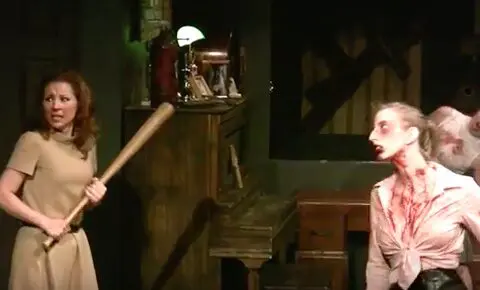 night of the living dead on stage