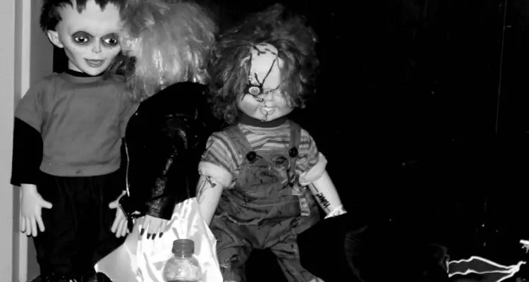 Scary characters taking a break