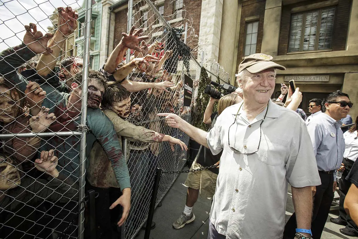 Scott Wilson at the grand opening of "The Walking Dead" attraction at Universal Studios Hollywood/Photo by David Sprague