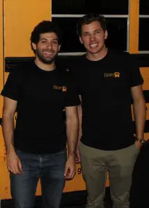 Jonathan Katz and Tyler Russell, The Escape Bus co-founders / Photo by Jessica Peralta