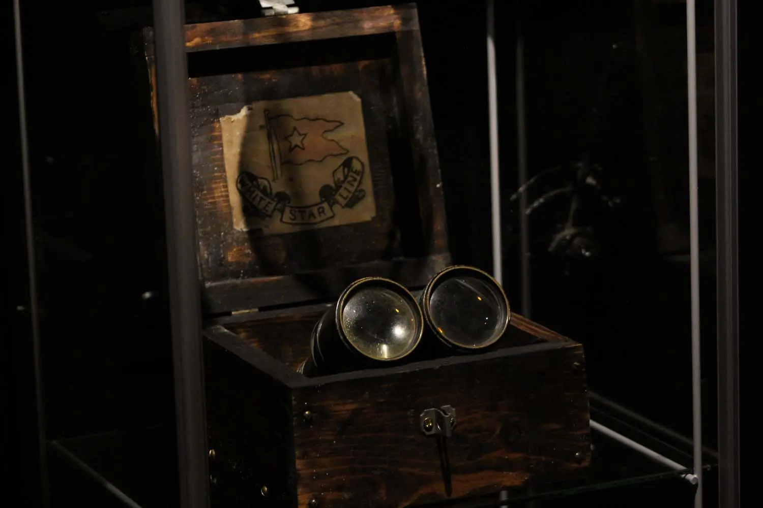 Artifacts in the Revenant Room at The Queen Mary 