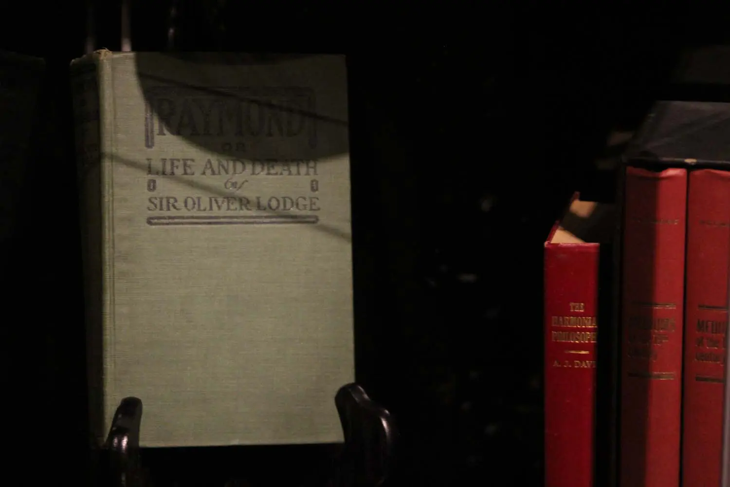 Artifacts in the Revenant Room at The Queen Mary 