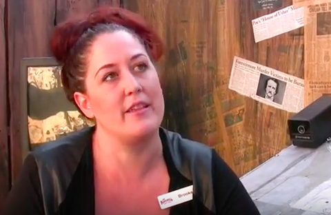 brooke walters talks about being a designer at Knott's